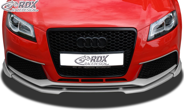 FRONT SPOILER VARIO-X AUDI RS3 2011+ (3-DOORS + SPORTBACK) FRONT LIP SPLITTER - 5