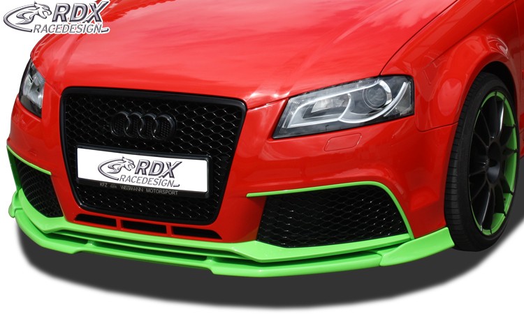 FRONT SPOILER VARIO-X AUDI RS3 2011+ (3-DOORS + SPORTBACK) FRONT LIP SPLITTER