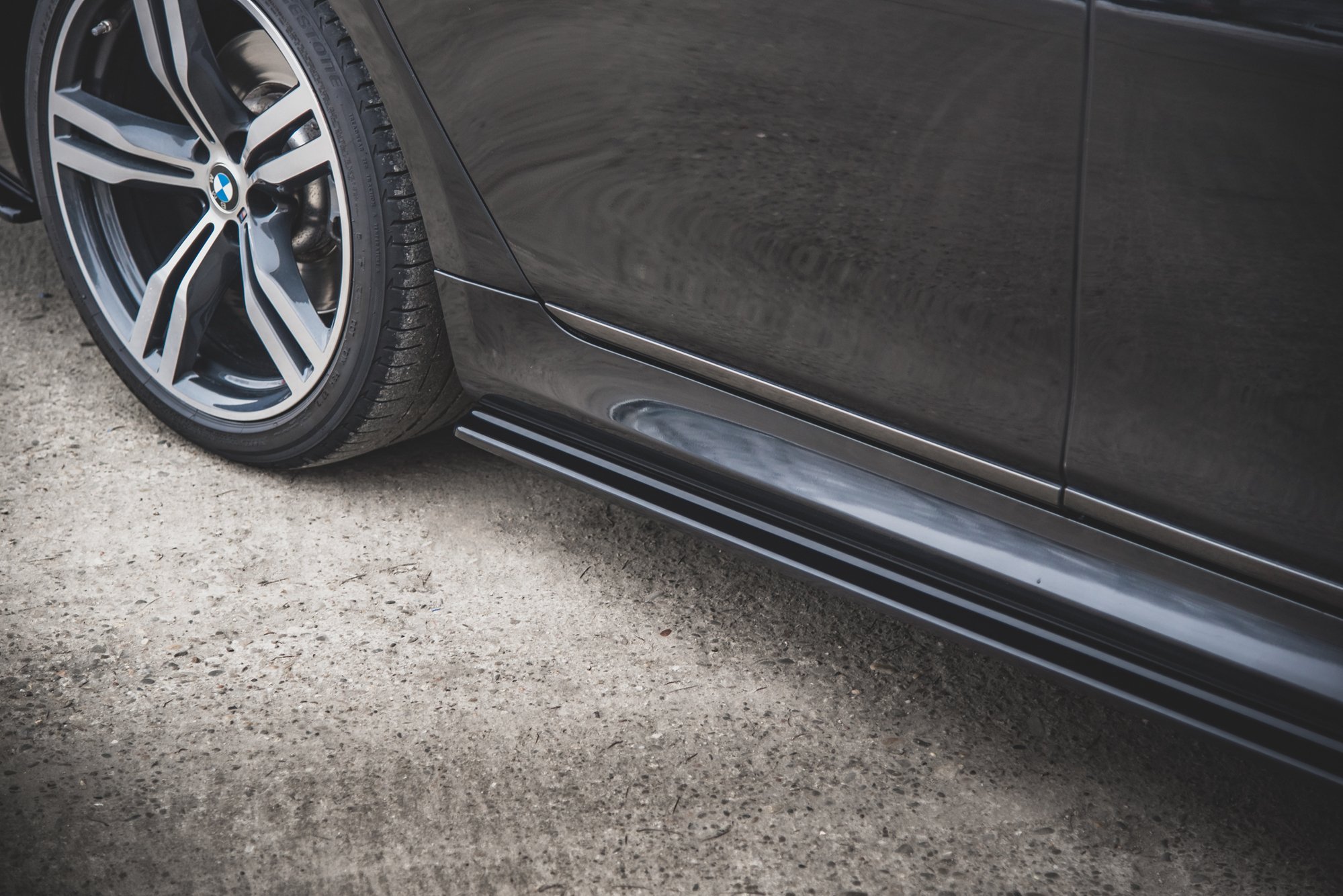 Side Skirts Diffusers Bmw 7 M-pack G11 (2015-2018) - 4