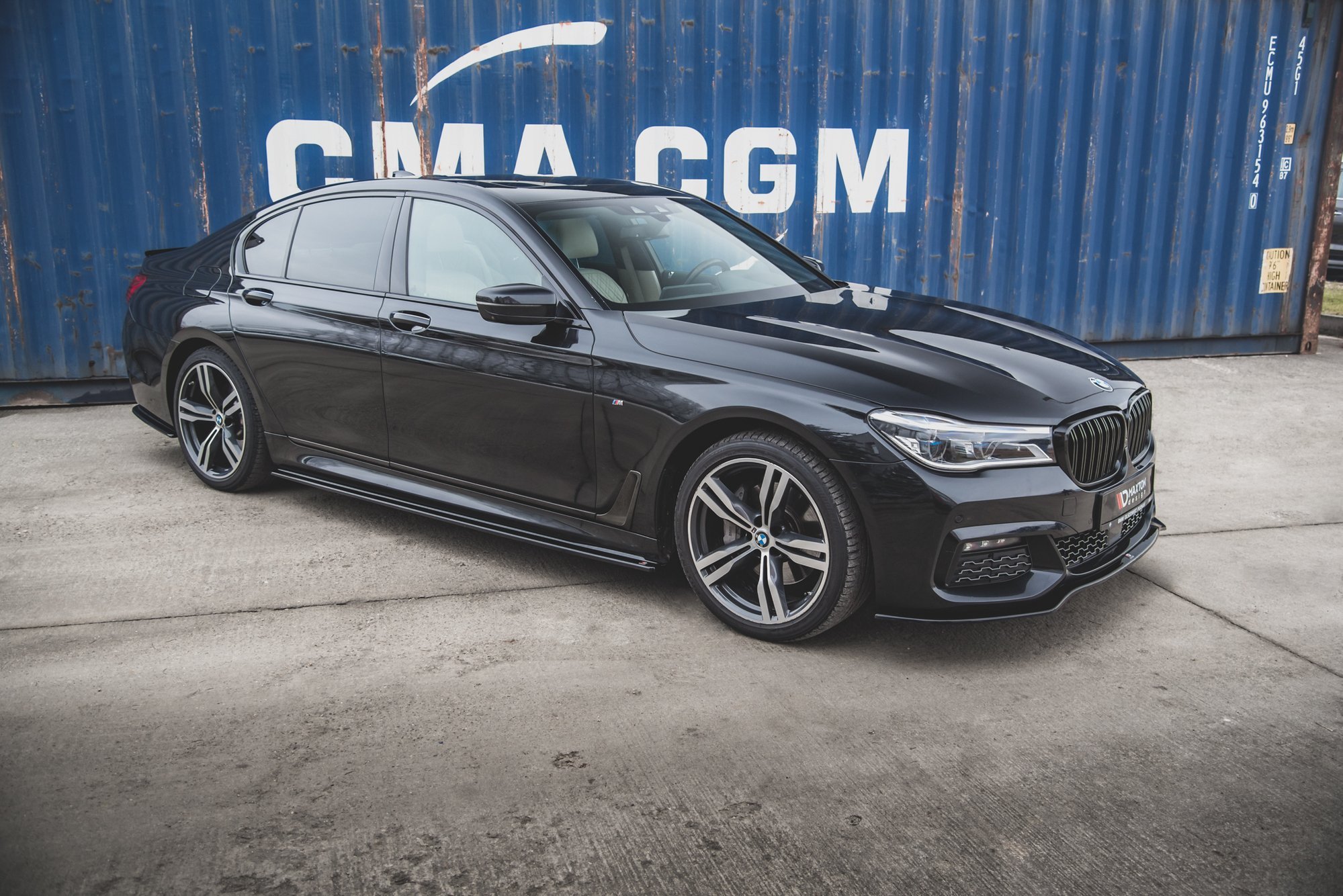 Side Skirts Diffusers Bmw 7 M-pack G11 (2015-2018) - 2