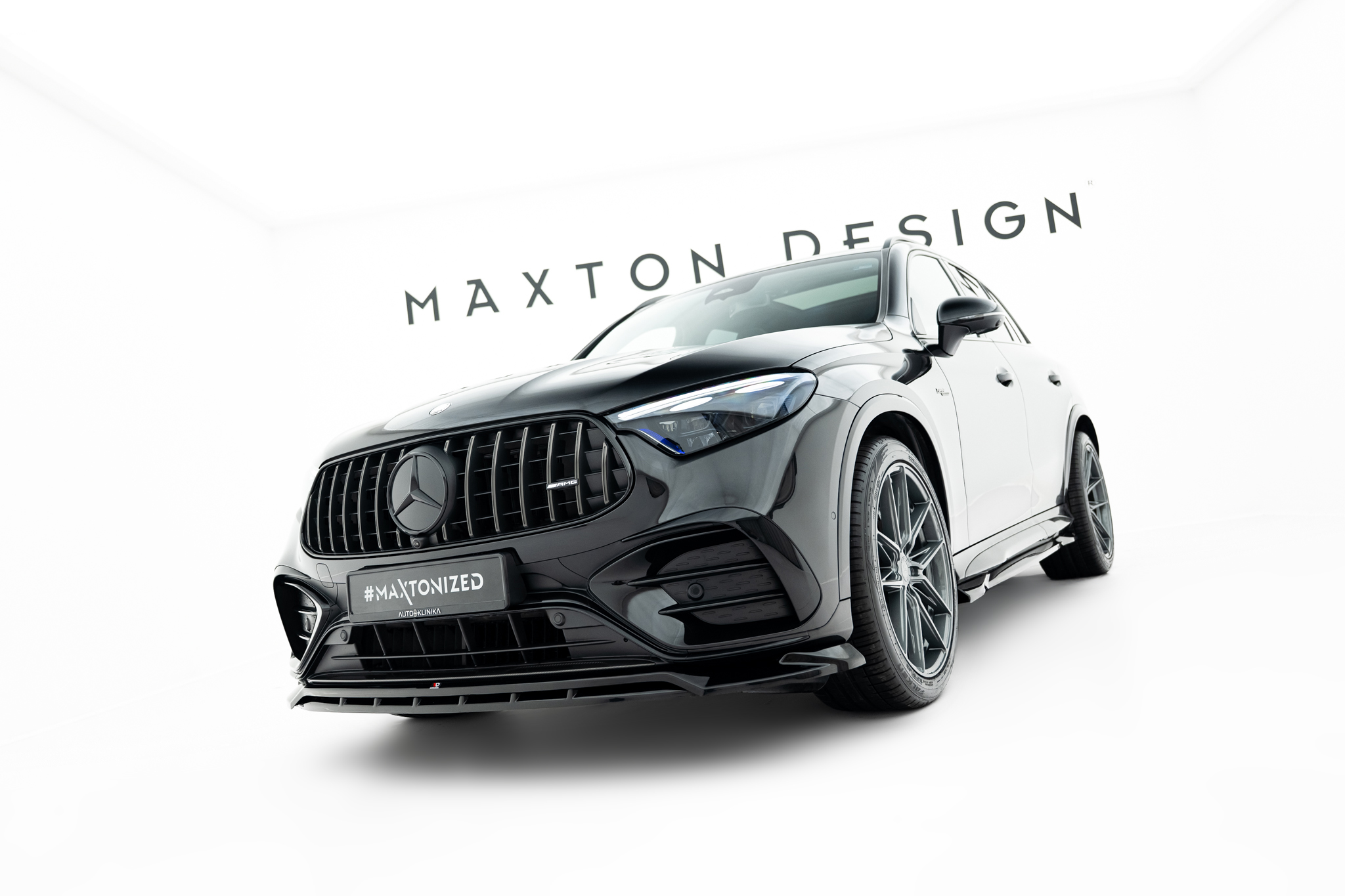 FRONT SPLITTER SUITABLE FOR MERCEDES-AMG GLC 43 X254 – MAXTON DESIGN - 2
