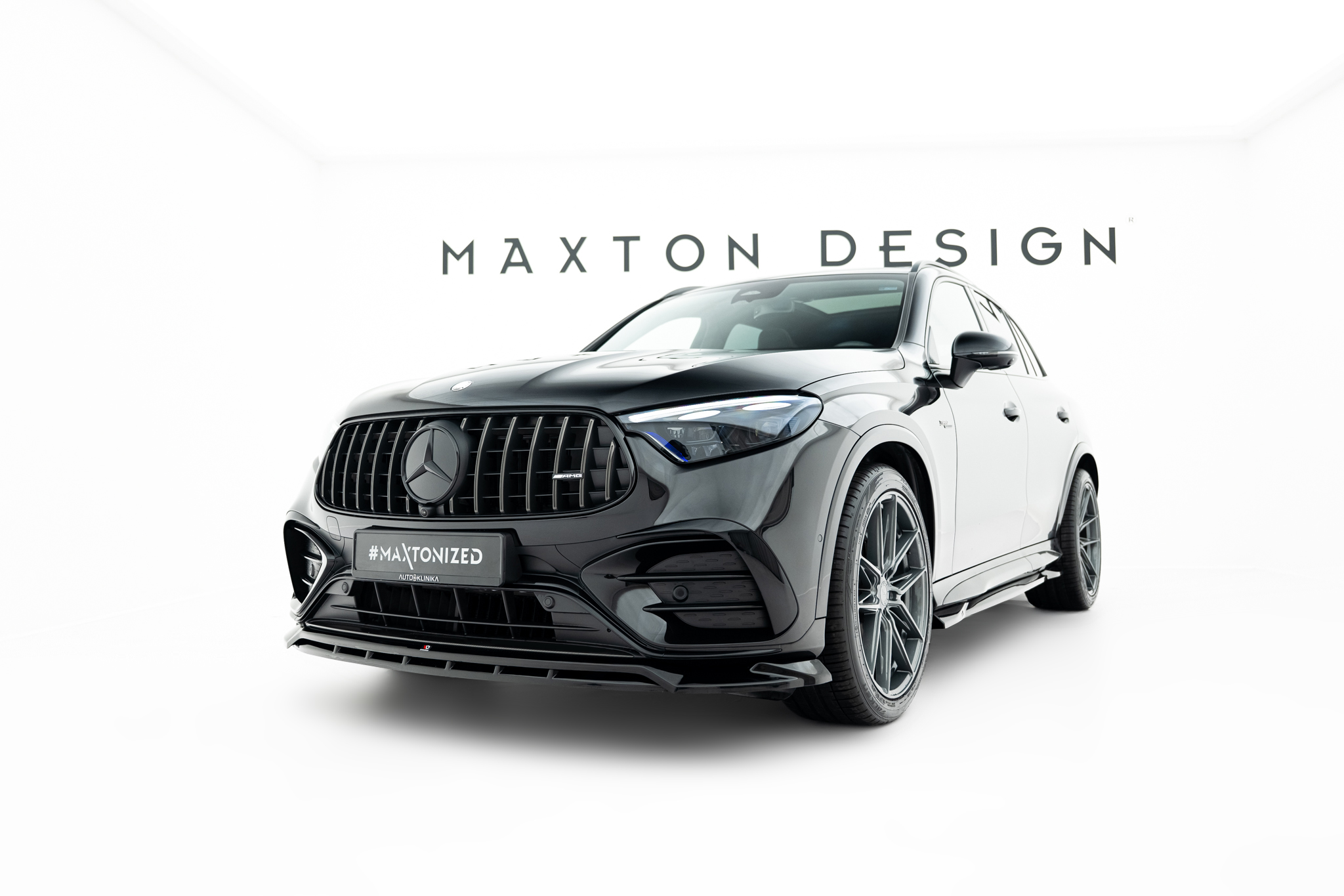 FRONT SPLITTER SUITABLE FOR MERCEDES-AMG GLC 43 X254 – MAXTON DESIGN - 6