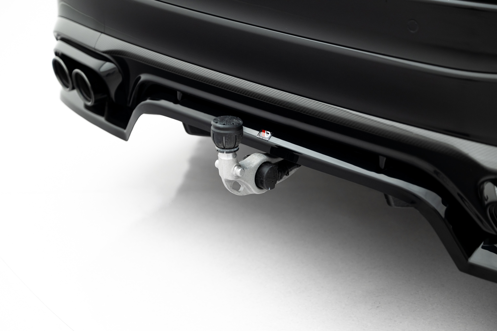 REAR SPLITTER (WITH VERTICAL BARS) SUITABLE FOR MERCEDES-AMG GLC 43 X254 – MAXTON DESIGN - 3