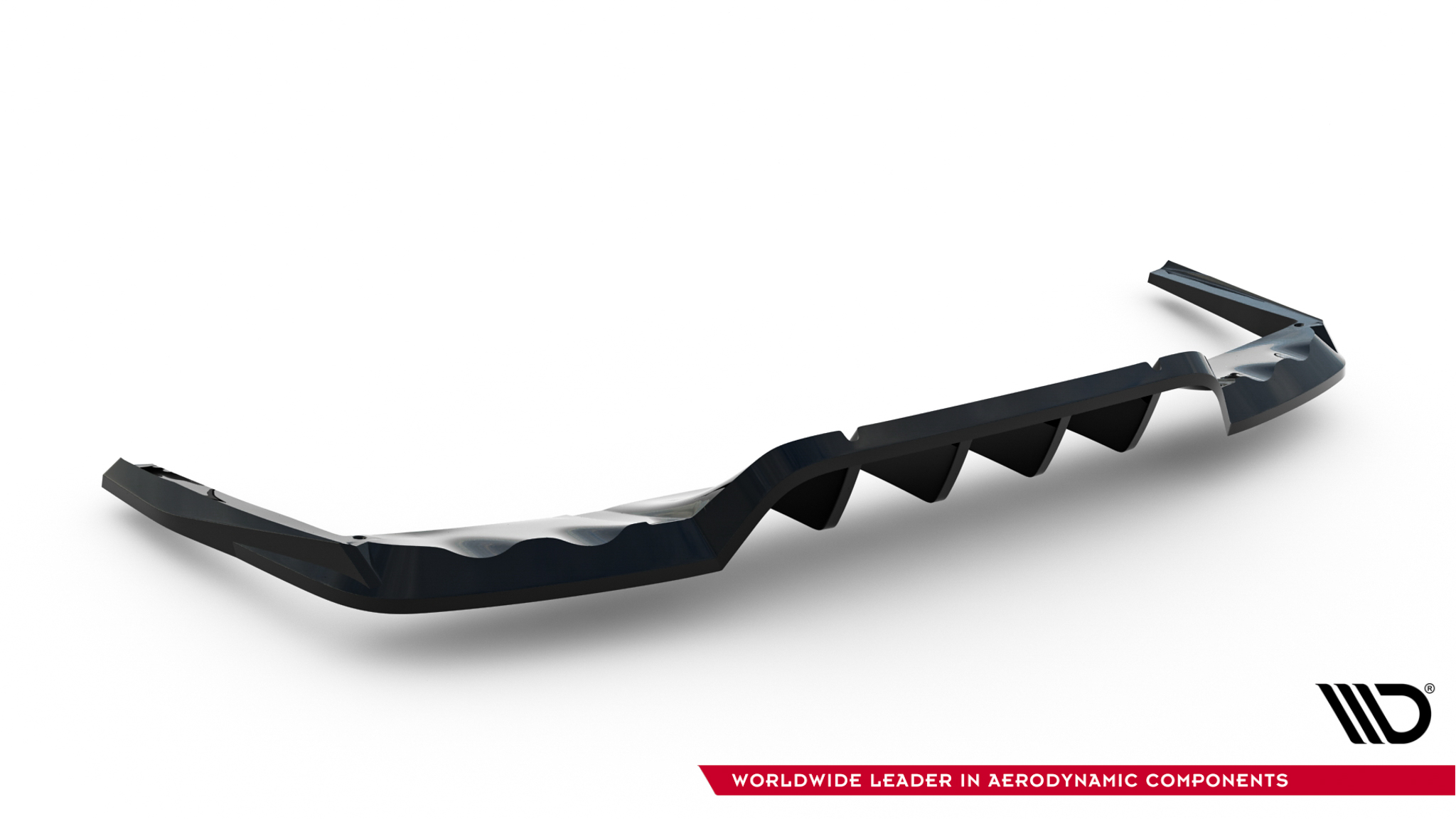 REAR SPLITTER (WITH VERTICAL BARS) SUITABLE FOR MERCEDES-AMG GLC 43 X254 – MAXTON DESIGN - 6