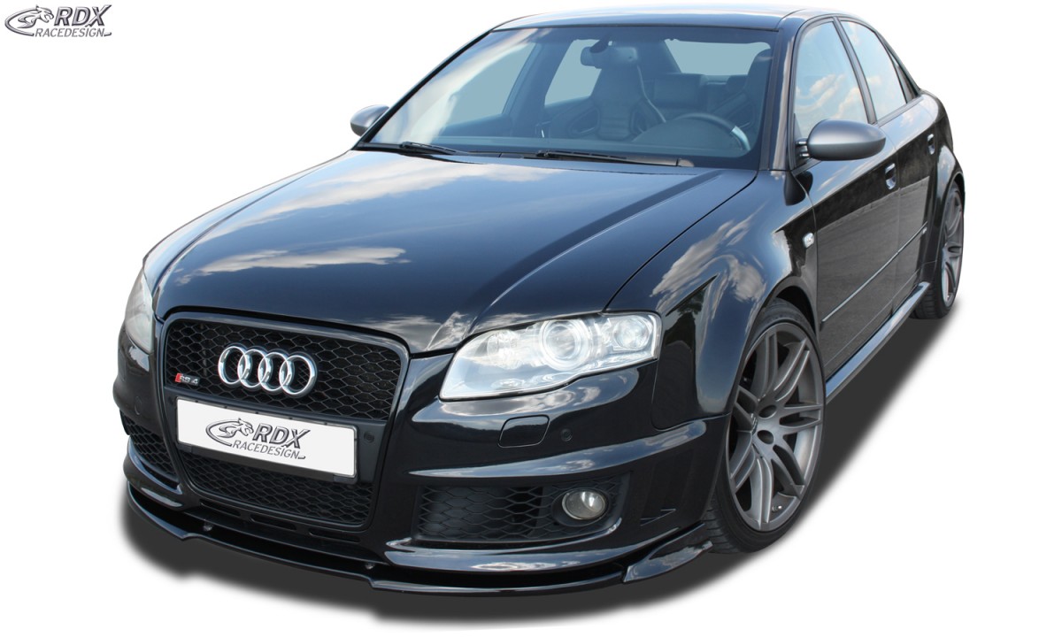 FRONT SPOILER VARIO-X AUDI RS4 B7 FRONT LIP SPLITTER - 2
