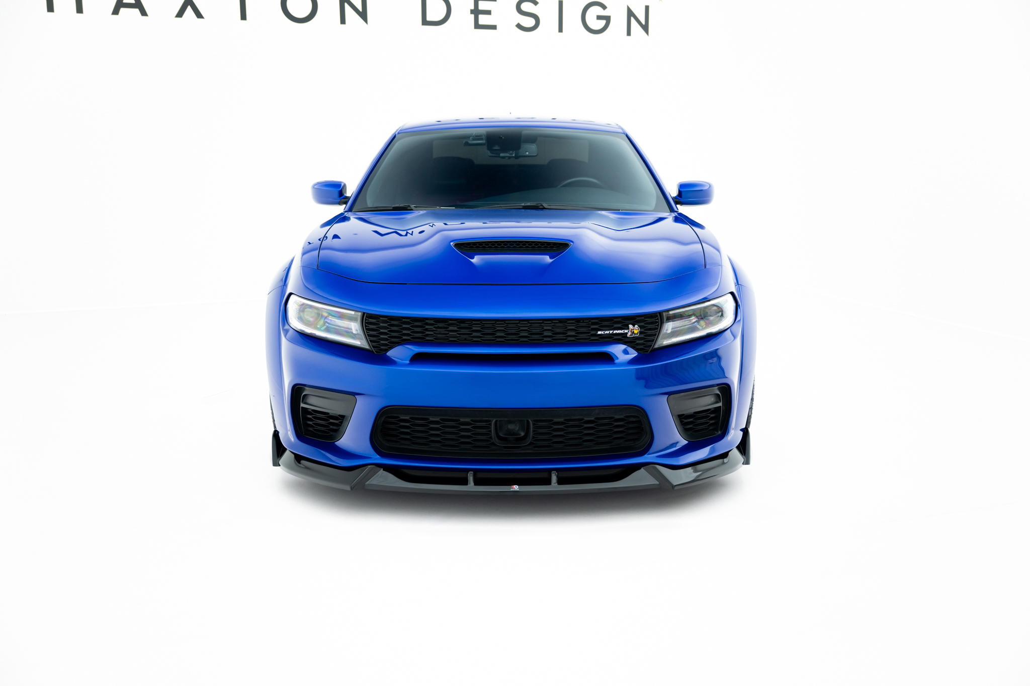 FRONT SPLITTER SUITABLE FOR DODGE CHARGER RT SCAT PACK WIDEBODY MK3 FACELIFT – MAXTON DESIGN