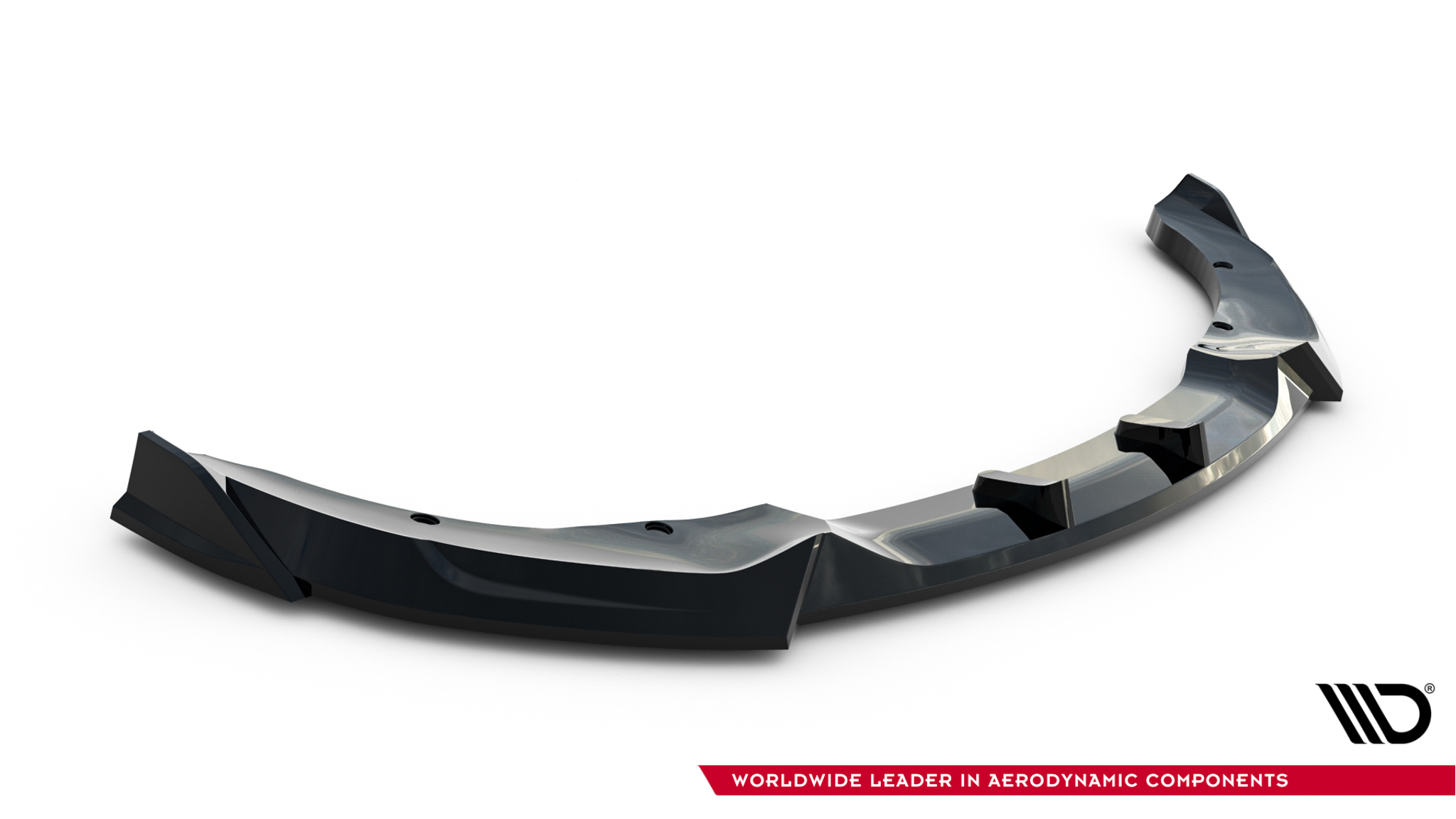 FRONT SPLITTER SUITABLE FOR DODGE CHARGER RT SCAT PACK WIDEBODY MK3 FACELIFT – MAXTON DESIGN - 5