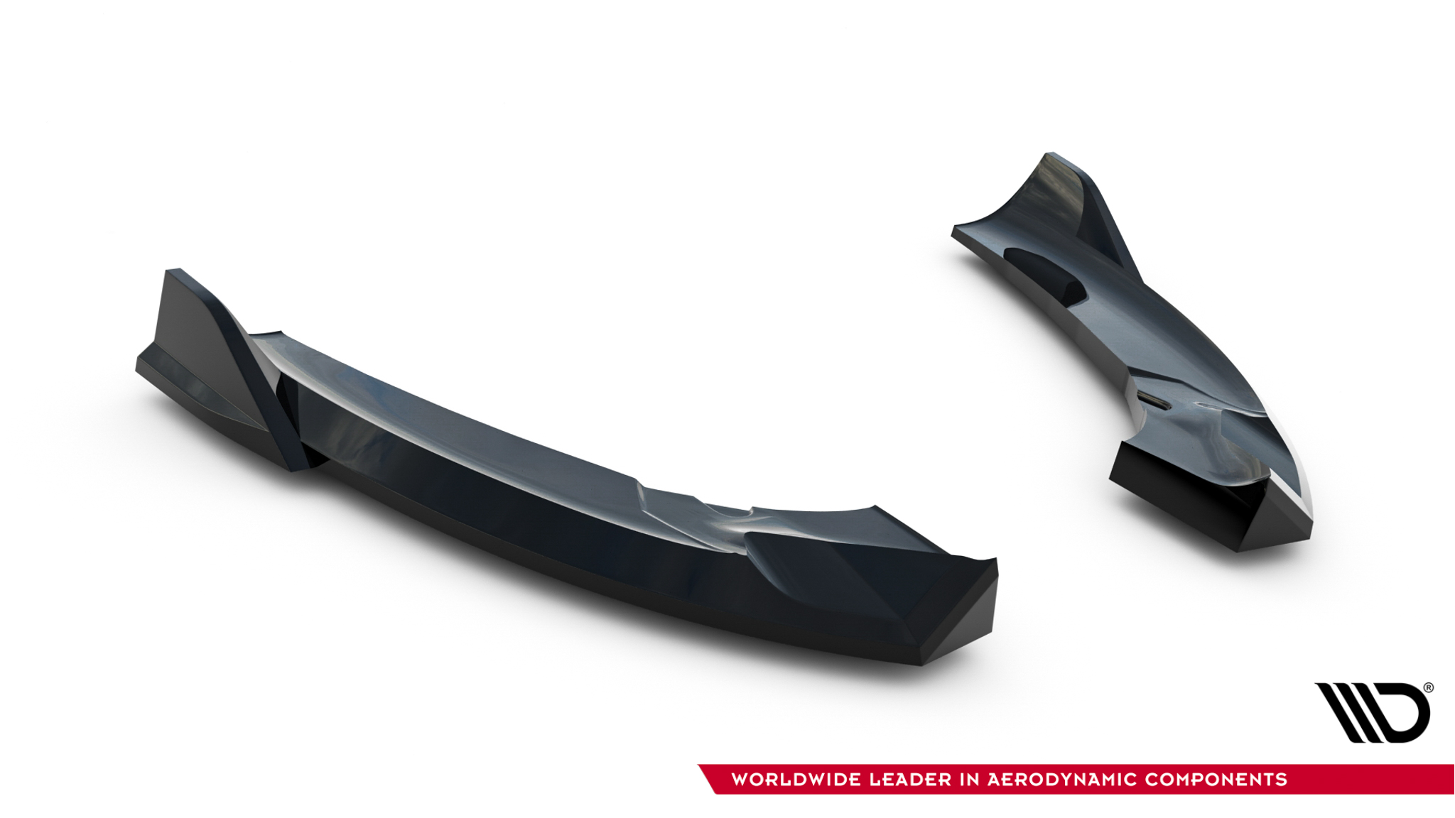 REAR SIDE SPLITTERS SUITABLE FOR DODGE CHARGER RT SCAT PACK WIDEBODY MK3 FACELIFT – MAXTON DESIGN - 2