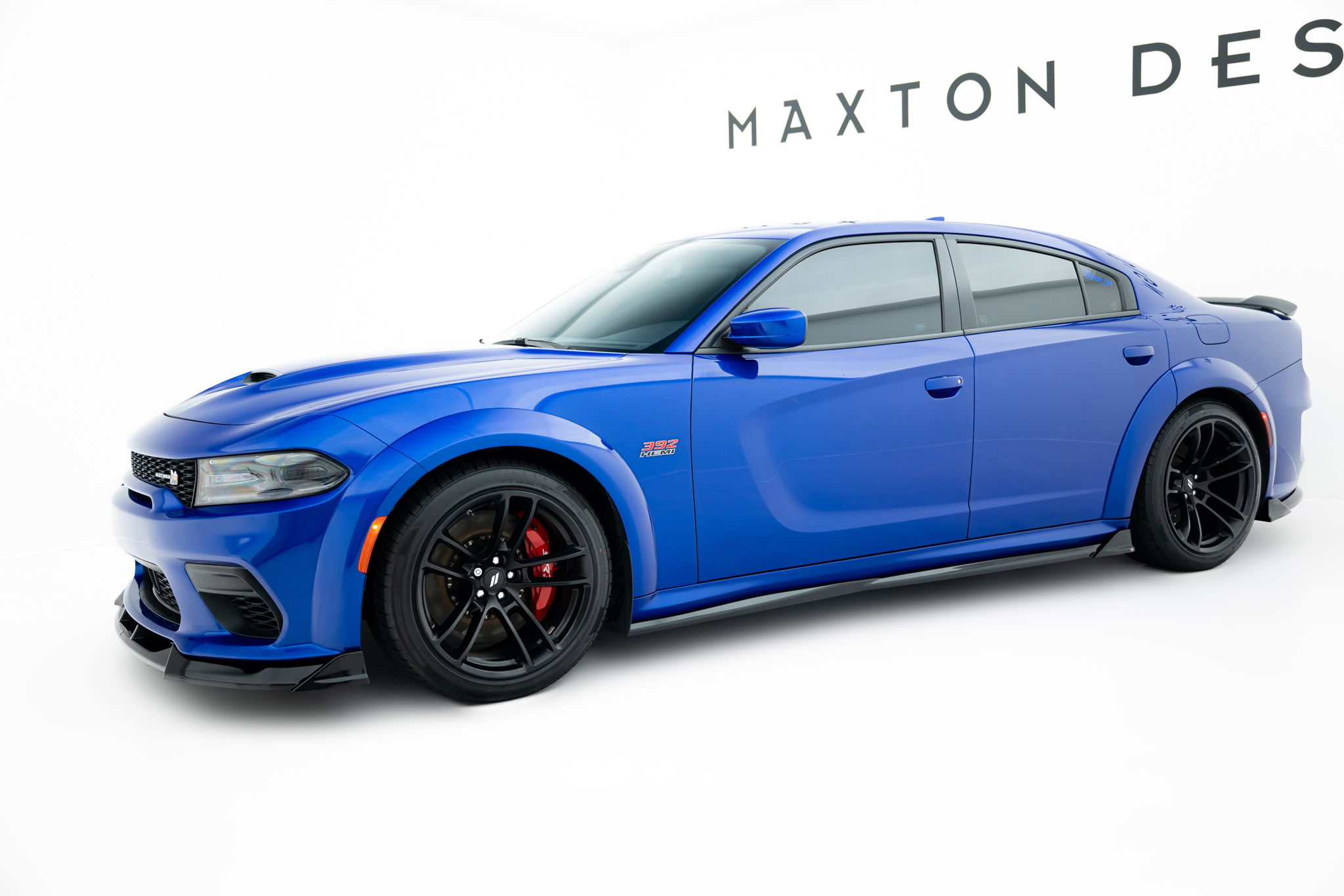 SIDE SKIRTS DIFFUSERS SUITABLE FOR DODGE CHARGER RT SCAT PACK WIDEBODY MK3 FACELIFT – MAXTON DESIGN - 5