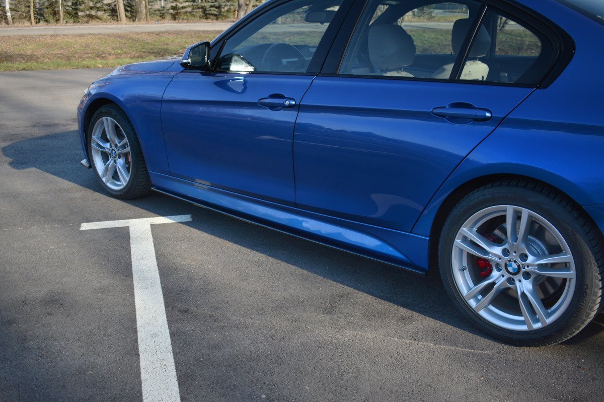 Side Skirts Splitters Bmw 3-SERIES F30 Facelift Sedan M-sport (2015-2018) - 2
