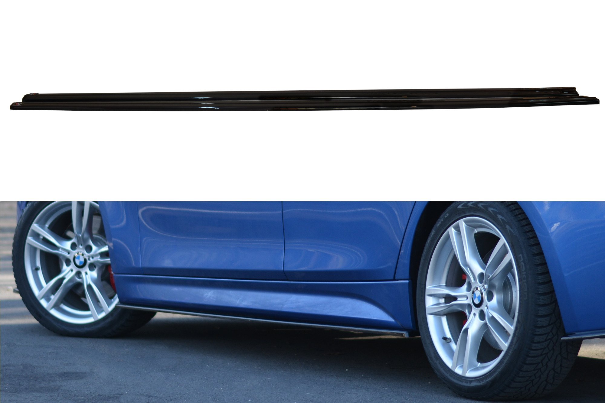 Side Skirts Splitters Bmw 3-SERIES F30 Facelift Sedan M-sport (2015-2018)