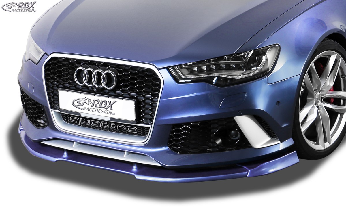 FRONT SPOILER VARIO-X AUDI RS6 4G C7 FRONT LIP SPLITTER