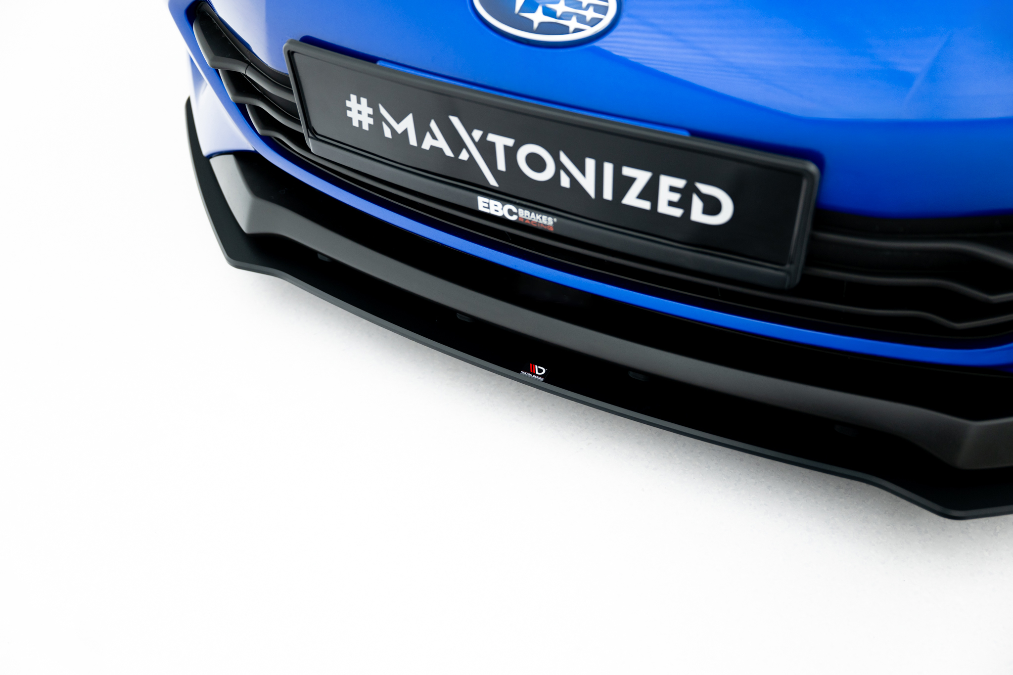 STREET PRO FRONT SPLITTER SUITABLE FOR SUBARU BRZ MK2 – MAXTON DESIGN