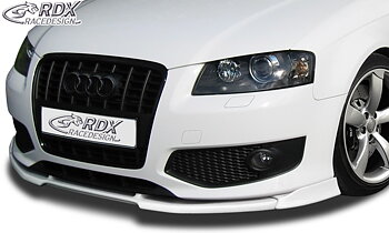 FRONT SPOILER VARIO-X AUDI S3 8P -2008 FRONT LIP SPLITTER