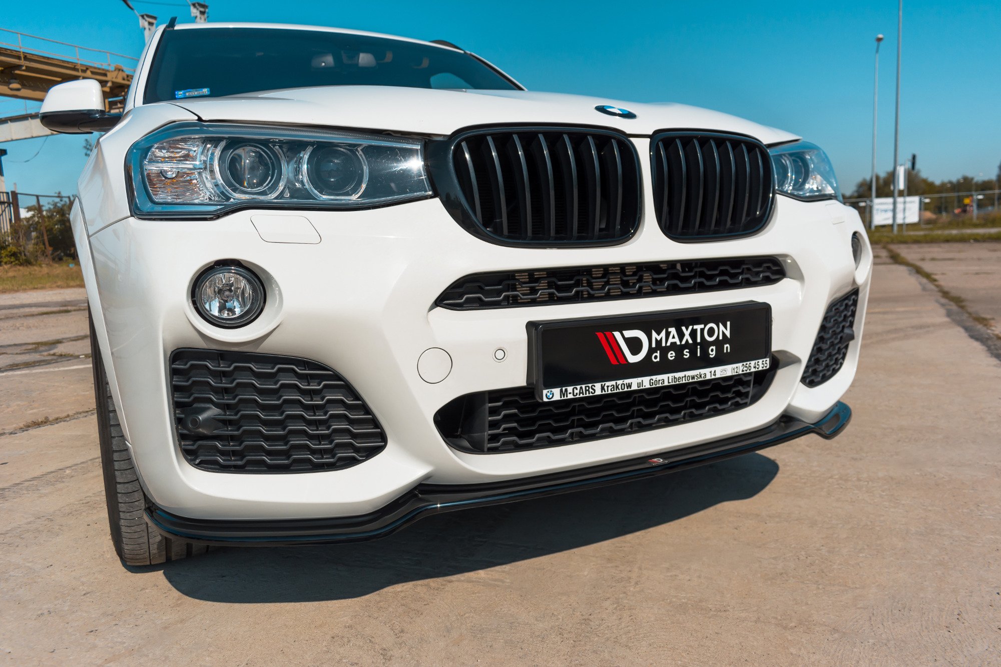 Front Splitter Bmw X3 F25 M-pack Facelift (2014-2017) - 3