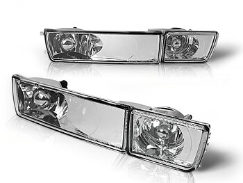 FRAMBLINKERS WITH DIMLJUS KROM TILL VW GOLF 3 / VENTO