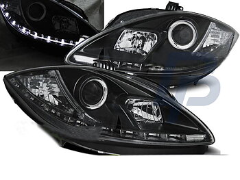 HEADLIGHTS SEAT LEON ALTEA 09-13 DAYLIGHT CHROME