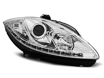 HEADLIGHTS SEAT LEON ALTEA 09-13 DAYLIGHT CHROME
