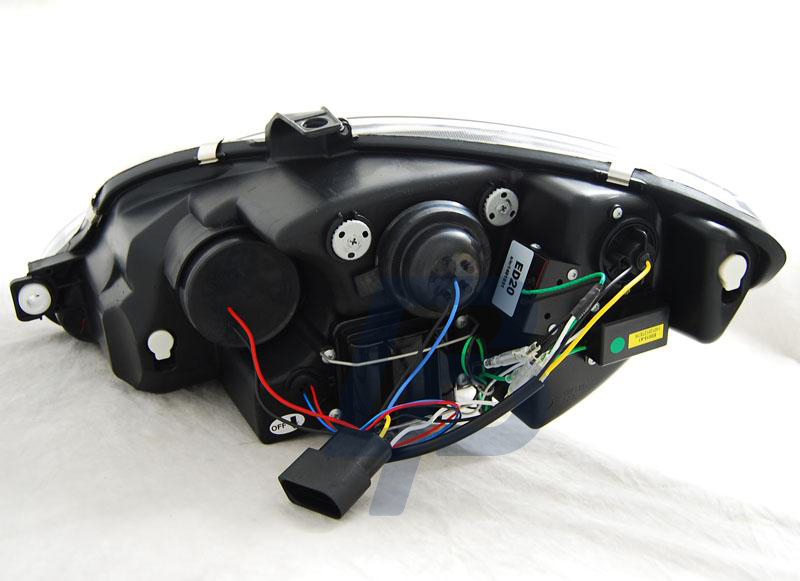 HEADLIGHTS SEAT LEON ALTEA 09-13 DAYLIGHT CHROME - 3