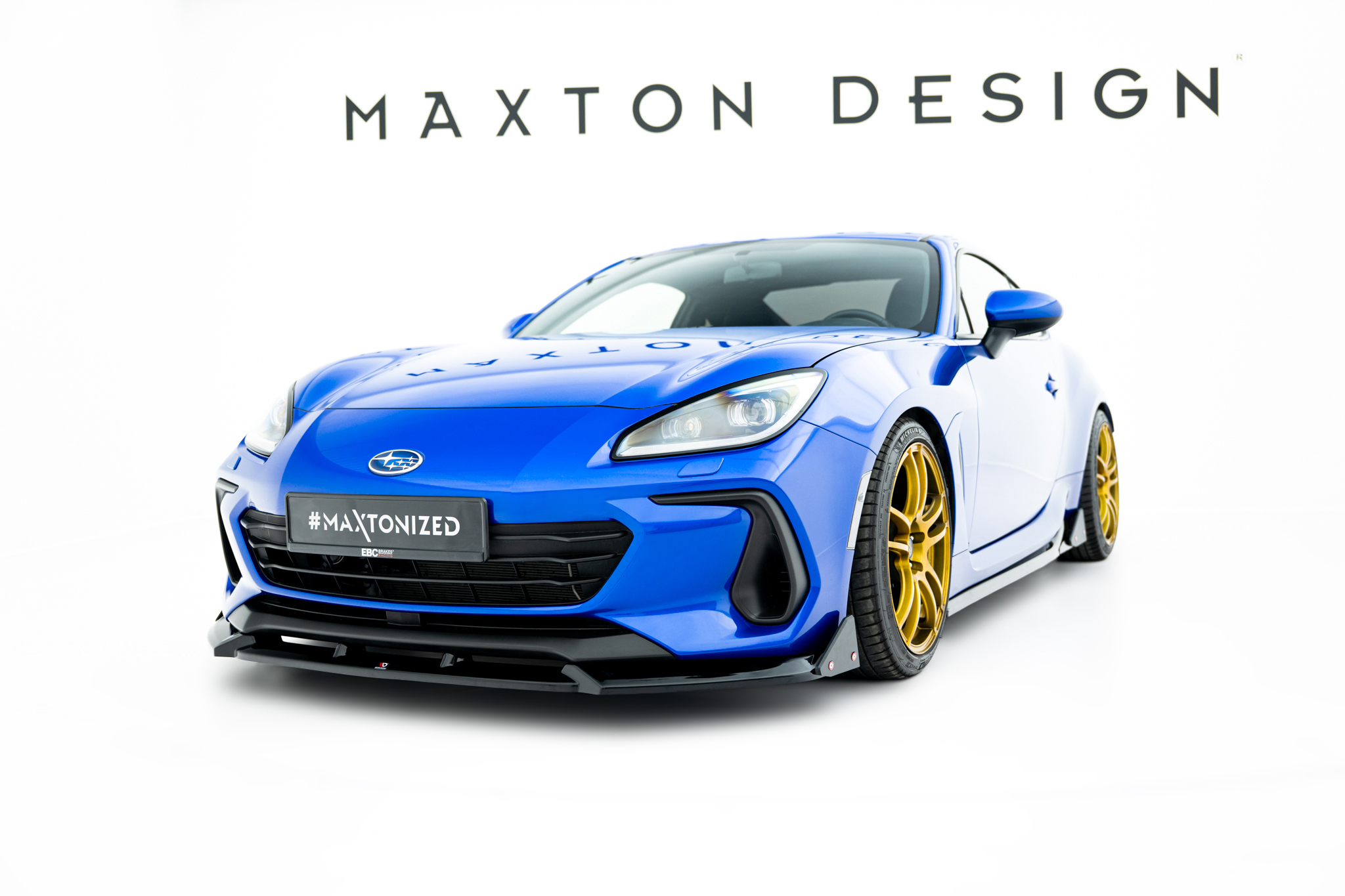 FRONT SPLITTER V.1 + FLAPS SUITABLE FOR SUBARU BRZ MK2 – MAXTON DESIGN - 3