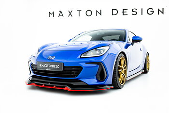 FRONT SPLITTER V.2 SUITABLE FOR SUBARU BRZ MK2 – MAXTON DESIGN