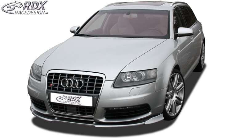 FRONT SPOILER VARIO-X AUDI S6 4F FRONT LIP SPLITTER - 4