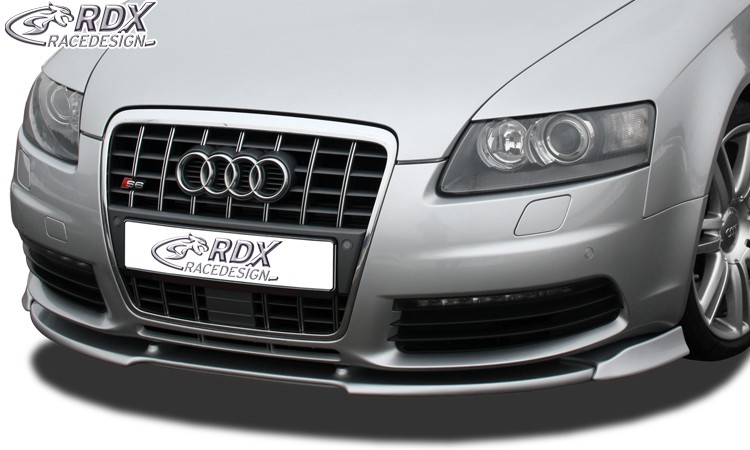 FRONT SPOILER VARIO-X AUDI S6 4F FRONT LIP SPLITTER