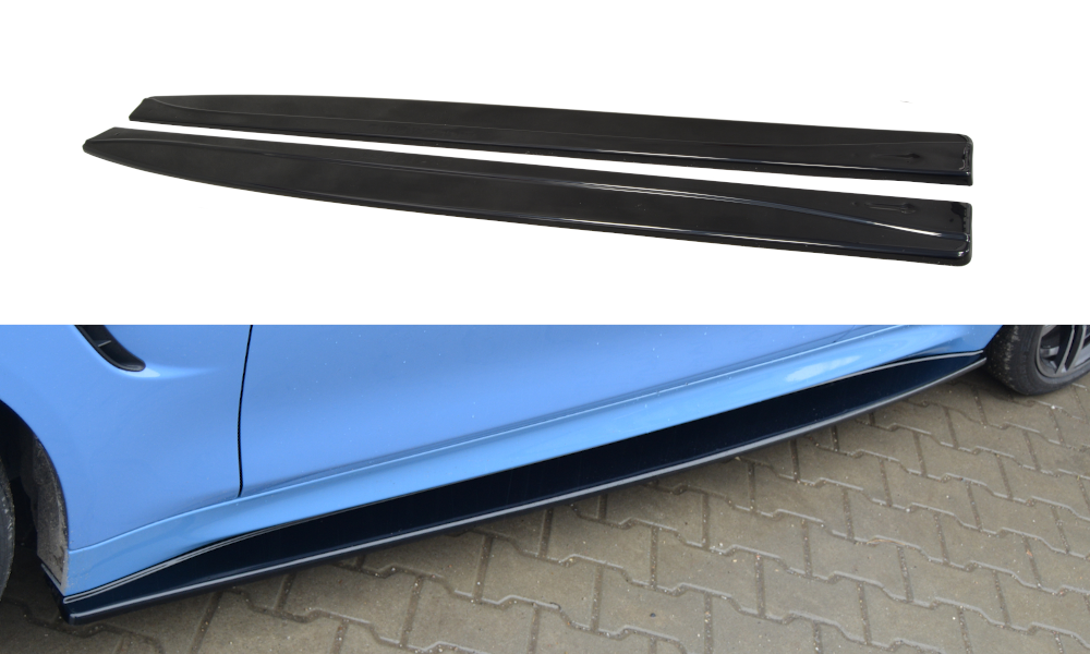 Side Skirts Diffusers V.1 BMW M4 F82