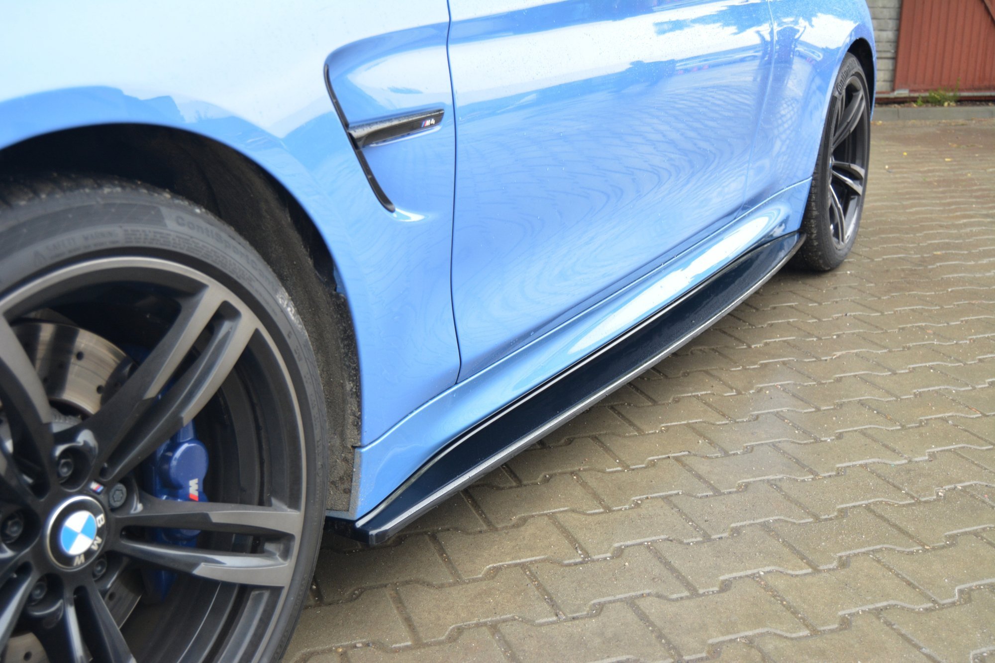 Side Skirts Diffusers V.1 BMW M4 F82 - 4