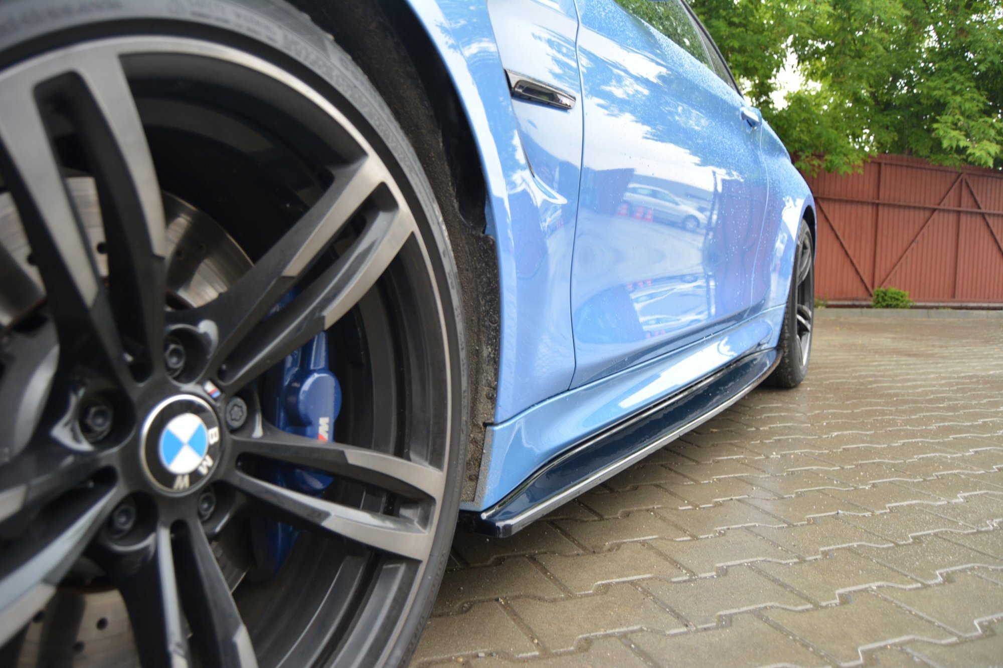 Side Skirts Diffusers V.1 BMW M4 F82 - 3