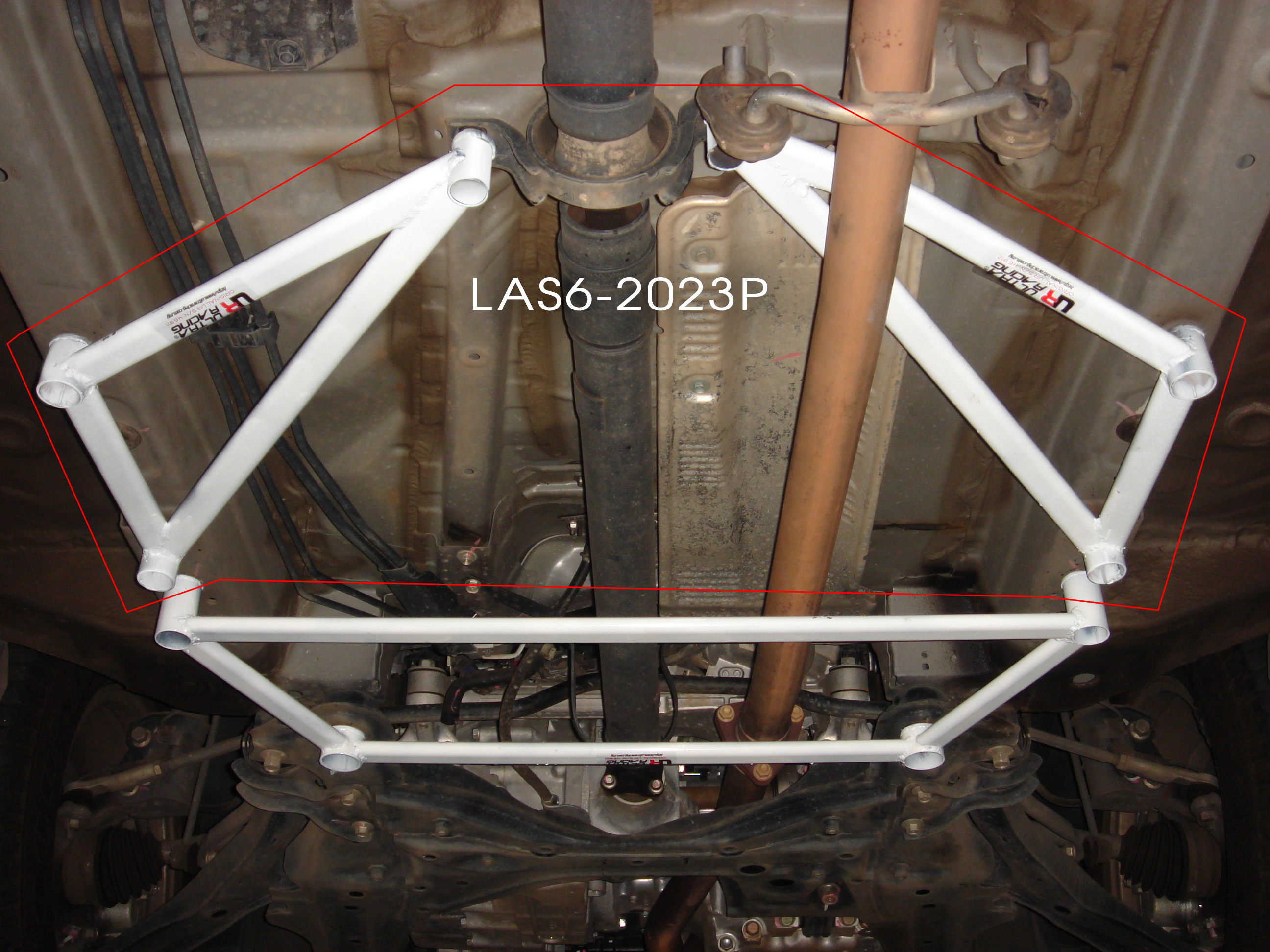 HONDA CRV 12+ 4WD ULTRARACING 2X3P SIDE LOWER BARS 2023P