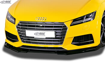 FRONT SPOILER VARIO-X AUDI TT (FV/8S) 2015-2018 (S-LINE FRONTBUMPER) FRONT LIP SPLITTER