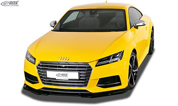 FRONT SPOILER VARIO-X AUDI TT (FV/8S) 2015-2018 (S-LINE FRONTBUMPER) FRONT LIP SPLITTER