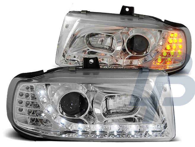 HEADLIGHTS SEAT IBIZA/CORDOBA/ POLO VARIANT, SEDAN 10.93-08.99 DAYLIGHT CHROME - 2