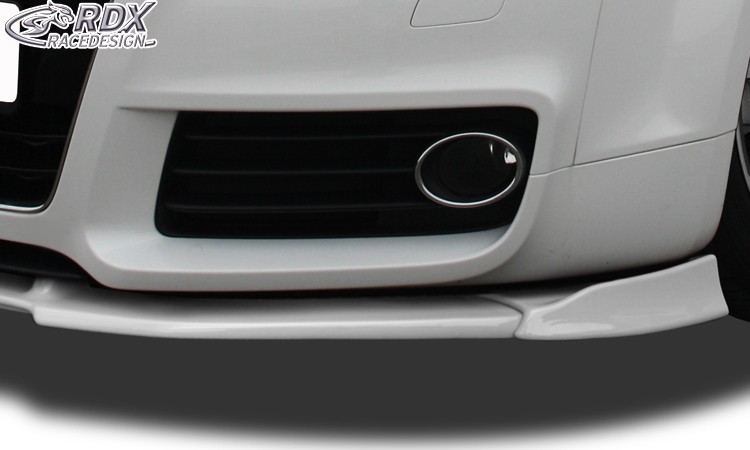 FRONT SPOILER VARIO-X AUDI TT 8J -2010 (S-LINE FRONTBUMPER) FRONT LIP SPLITTER - 2