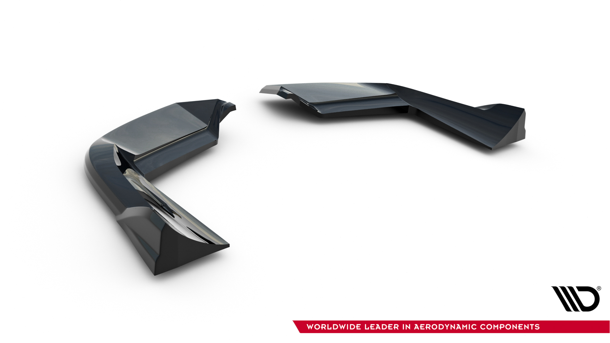 REAR SIDE SPLITTERS SUITABLE FOR PORSCHE CAYENNE SPORT DESIGN SUV / COUPE MK3 – MAXTON DESIGN - 2