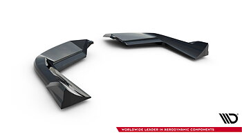 REAR SIDE SPLITTERS SUITABLE FOR PORSCHE CAYENNE SPORT DESIGN SUV / COUPE MK3 – MAXTON DESIGN