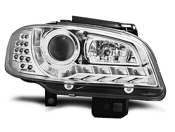 HEADLIGHTS SEAT IBIZA/CORDOBA 09.99-03.02 DAYLIGHT CHROME
