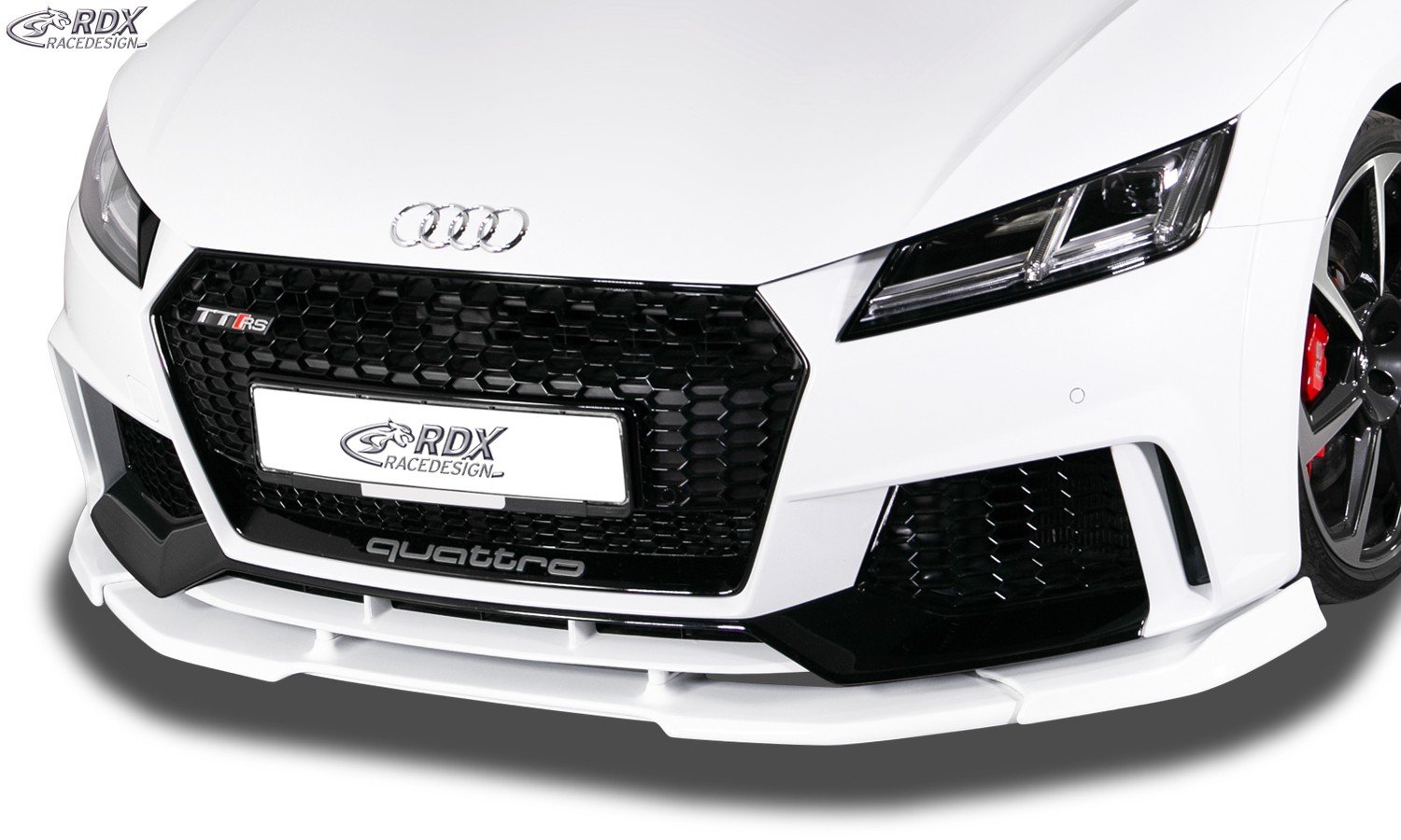 FRONT SPOILER VARIO-X AUDI TT RS (FV/8S) FRONT LIP SPLITTER