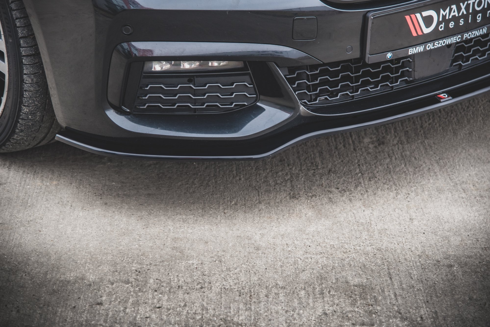 Front Splitter V1 Bmw 7 M-pack G11 (2015-2018) - 4