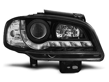 HEADLIGHTS SEAT IBIZA/CORDOBA 09.99-03.02 DAYLIGHT BLACK