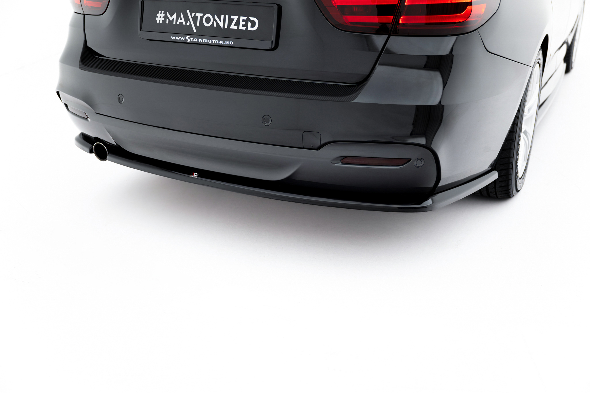 REAR SIDE SPLITTERS V.2 SUITABLE FOR BMW 3 GT M-PACK F34 – MAXTON DESIGN