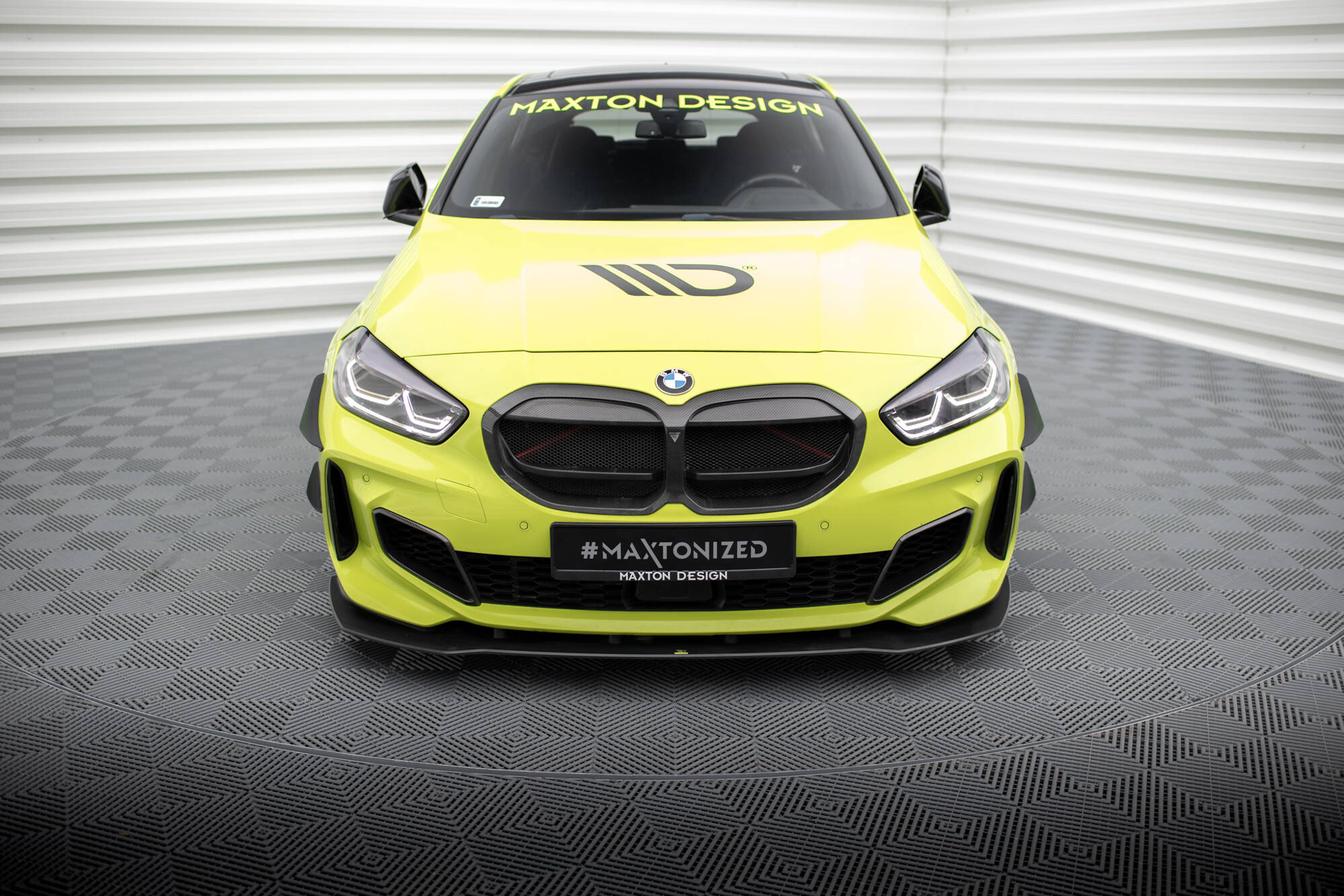 Front Bumper Wings (Canards) BMW 1 F40 M-Sport / M135i - 2
