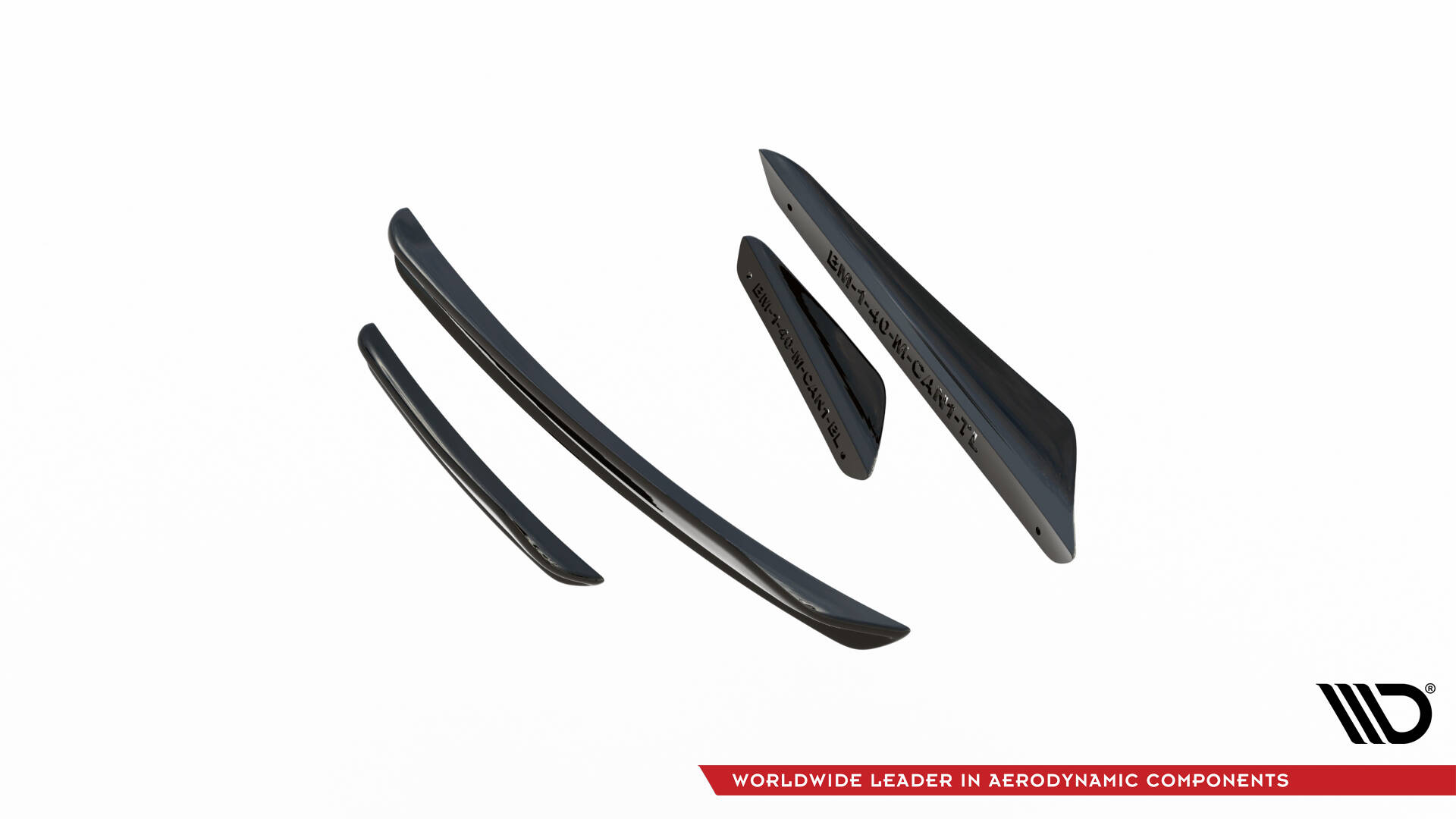 Front Bumper Wings (Canards) BMW 1 F40 M-Sport / M135i - 7