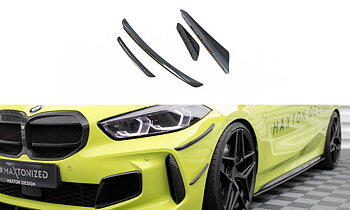Front Bumper Wings (Canards) BMW 1 F40 M-Sport / M135i