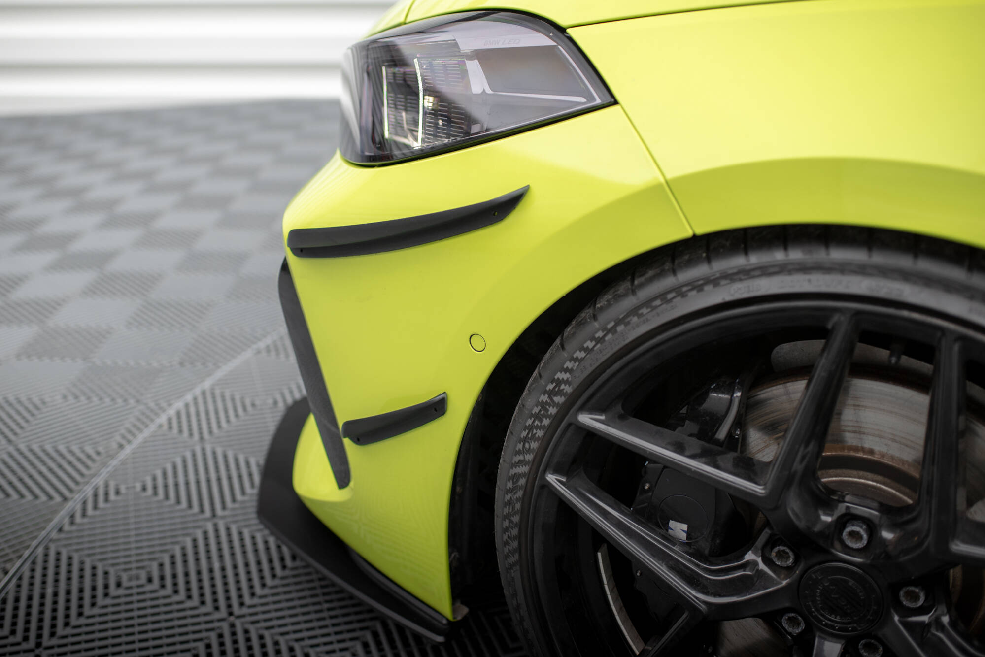 Front Bumper Wings (Canards) BMW 1 F40 M-Sport / M135i - 5