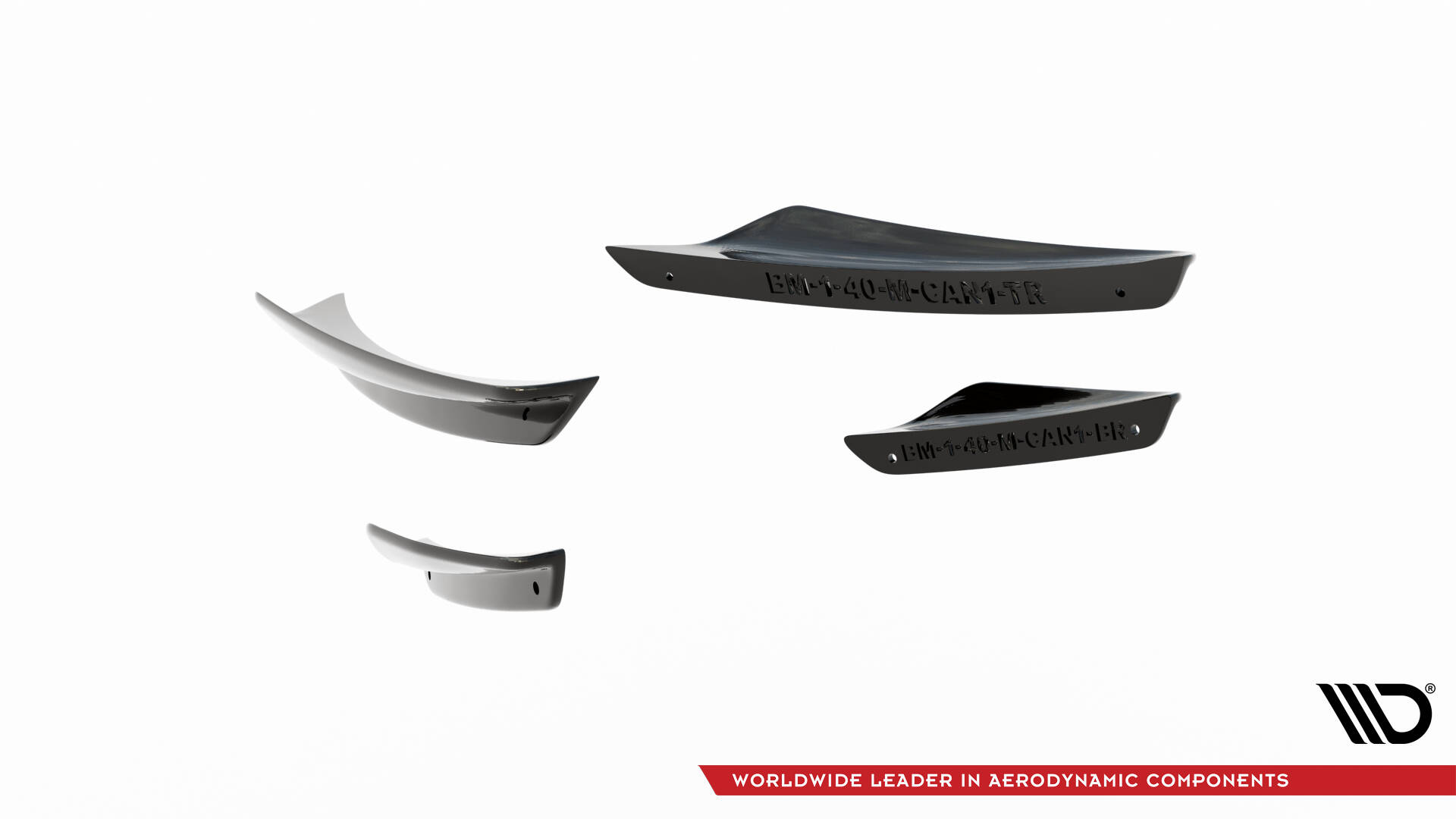 Front Bumper Wings (Canards) BMW 1 F40 M-Sport / M135i - 8