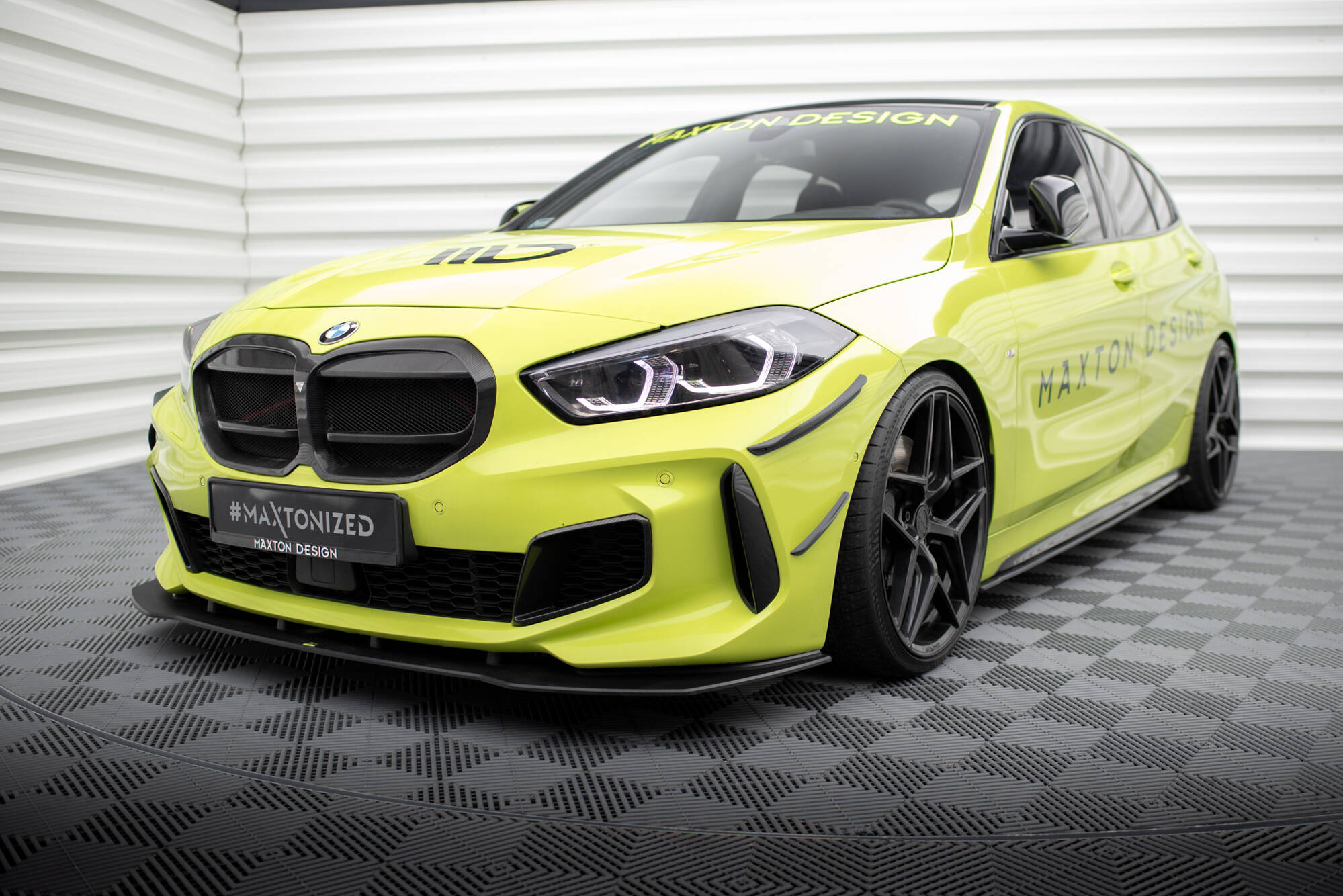 Front Bumper Wings (Canards) BMW 1 F40 M-Sport / M135i - 3