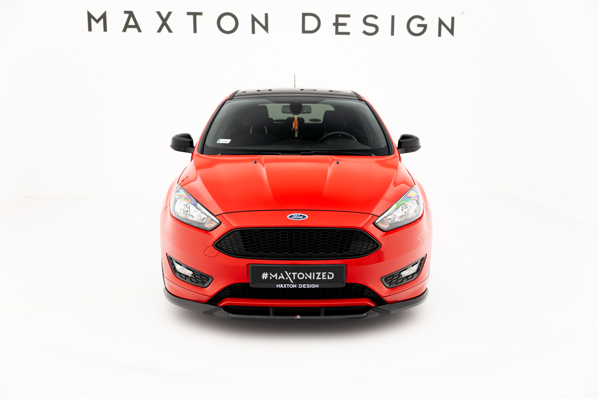 FRONT SPLITTER V.3 SUITABLE FOR FORD FOCUS ST-LINE MK3 FACELIFT – MAXTON DESIGN