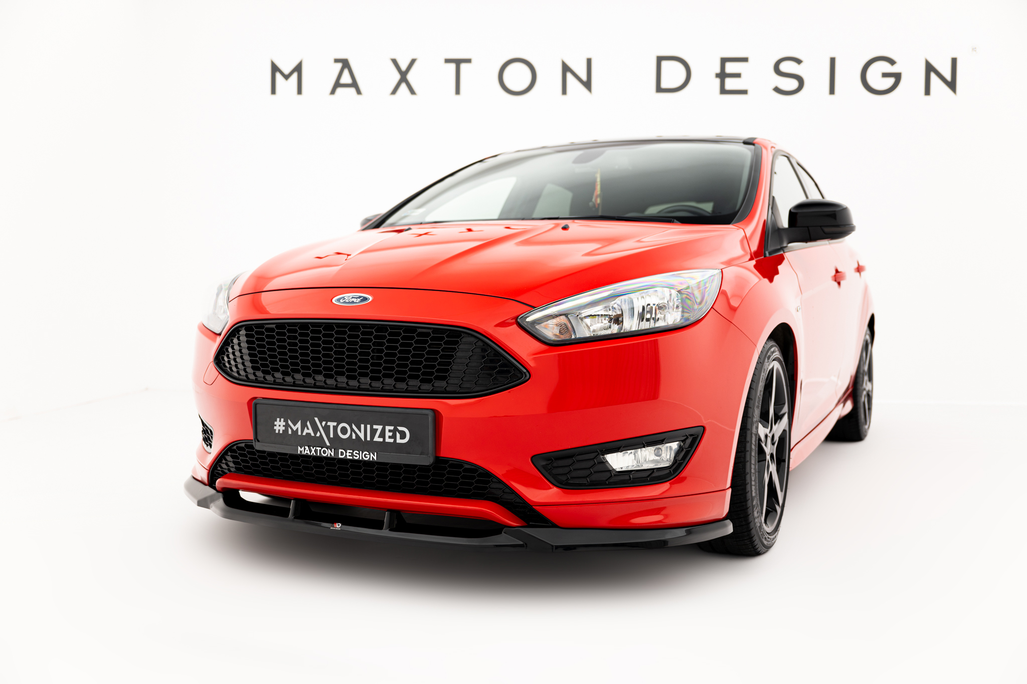 FRONT SPLITTER V.3 SUITABLE FOR FORD FOCUS ST-LINE MK3 FACELIFT – MAXTON DESIGN - 5